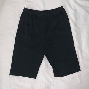 Biker Shorts- Black